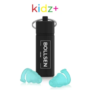 Kidz+ Earplugs for Children - Bathing, Swimming, Loud Events